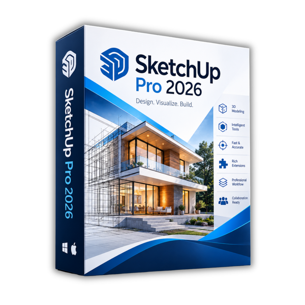 SketchUp Pro 2026 Full Version Lifetime (Instant Download) MacOS and Windows