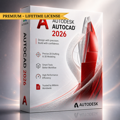 Professional CAD Design Pack | AutoCAD 2026 + SketchUp Pro 2026