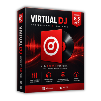 Virtual DJ 2025 Pro Infinity v8.5 Lifetime License Instant Download