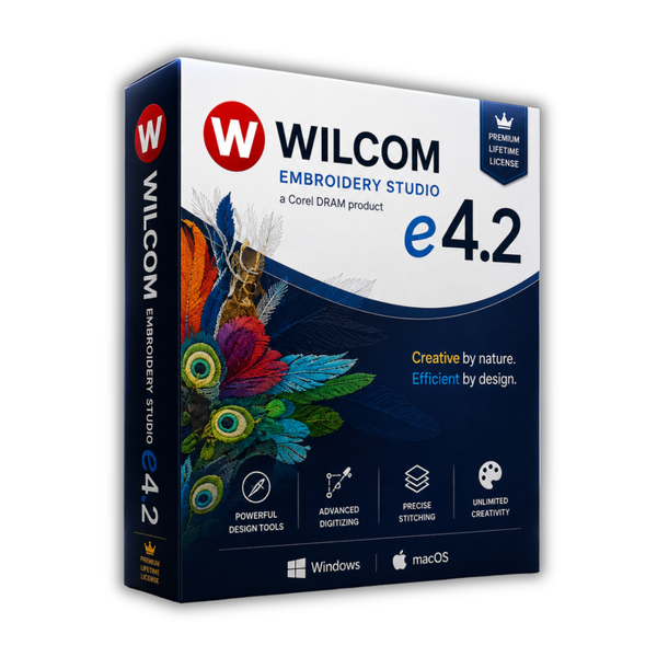 Wilcom e4.2 Embroidery Software Lifetime License (Instant Download)