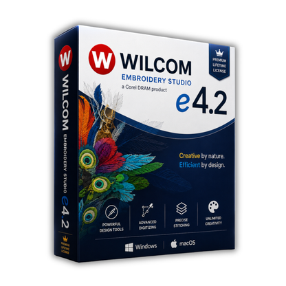 Wilcom e4.2 + Hatch 2 + PE-Design 11 | Embroidery Software Bundle