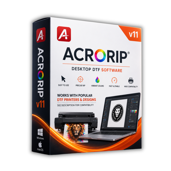 Acrorip v11.2 – RIP Software for DTF, DTG & UV Printing (Instant Download)
