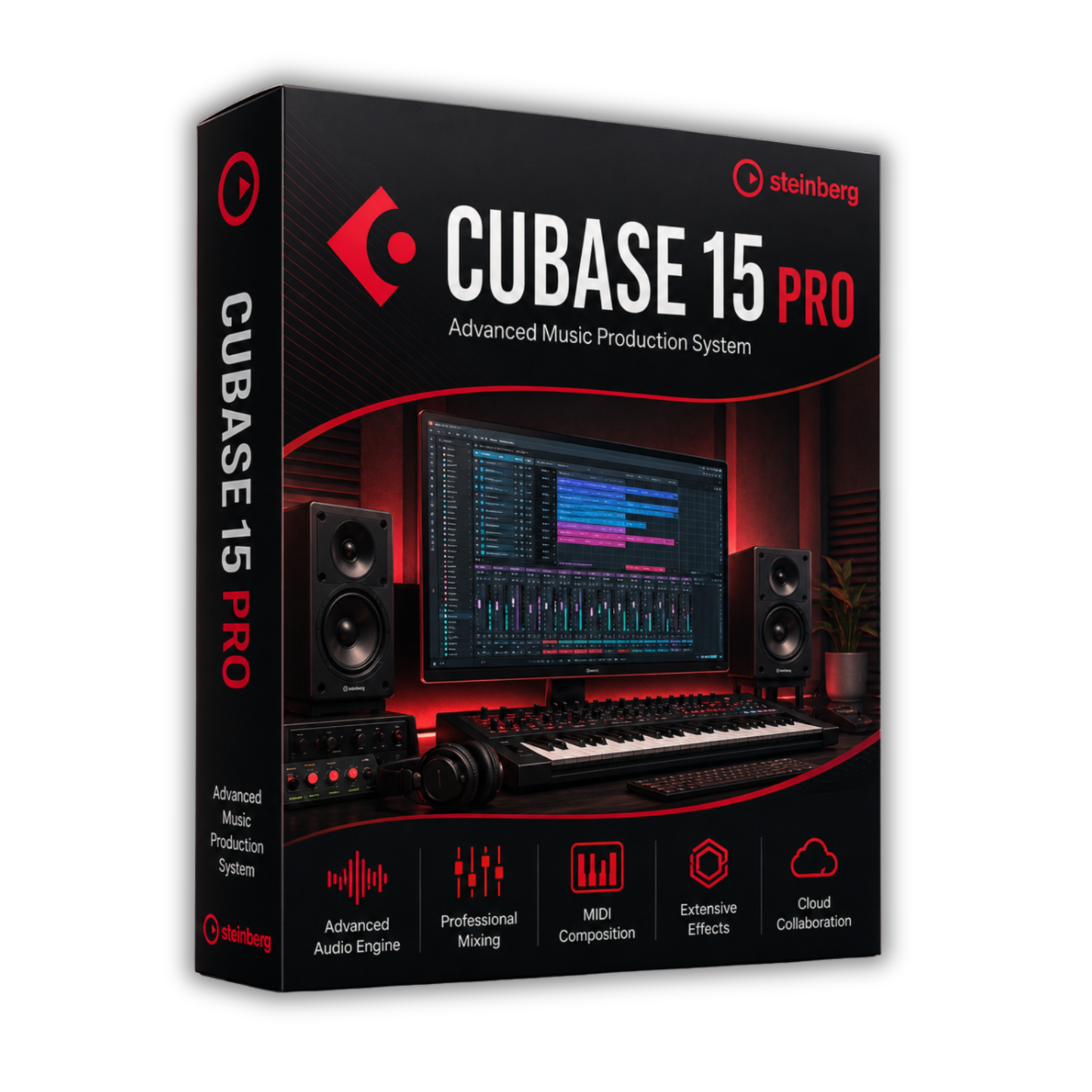 Steinberg Cubase Pro 15 – Professional Digital Audio Workstation (Instant Digital Download)