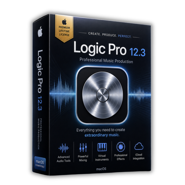 Apple Logic Pro 12.3 Lifetime License for macOS (Instant Download)