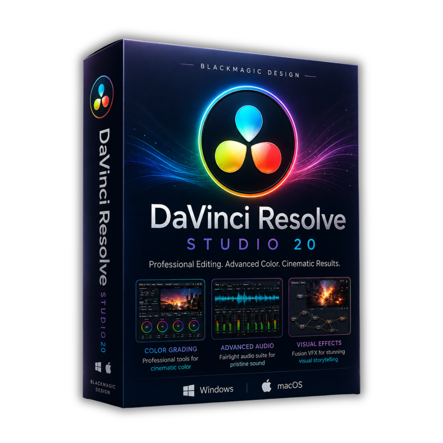 DaVinci Resolve Studio 20 + CapCut Pro + CorelDRAW 2026 | Video Editing & Design Bundle