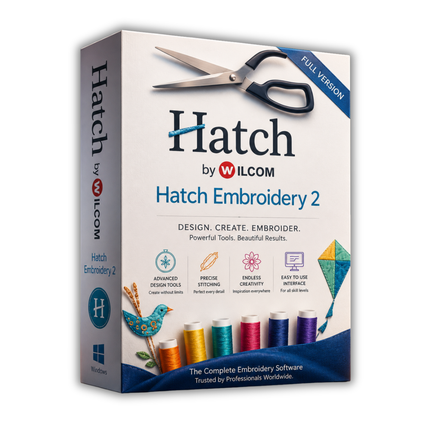 Hatch 2 Embroidery Software – Professional Digitizing Suite (Instant Download)