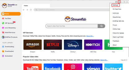 StreamFab All-In-One – Premium Streaming Video Downloader (Instant Digital Download)