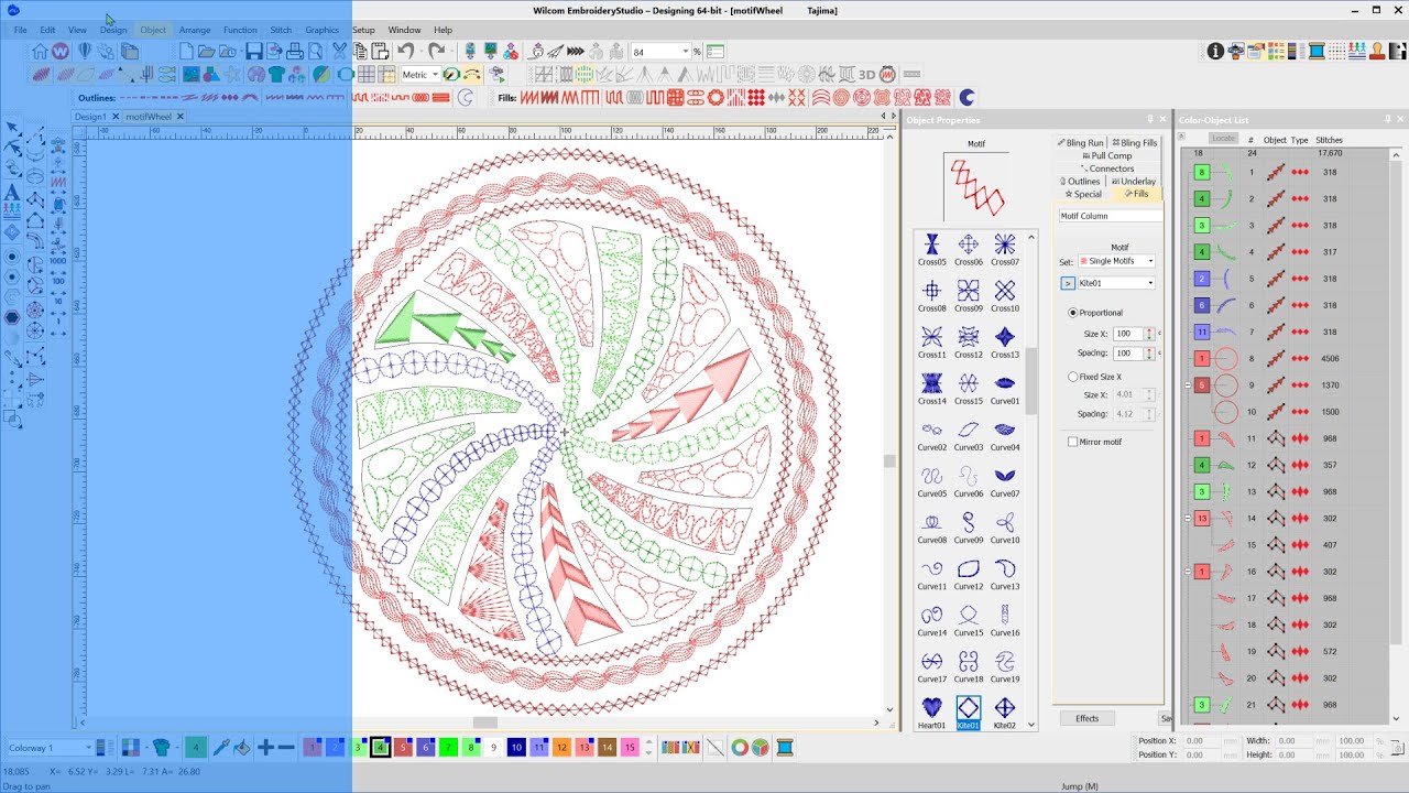 Wilcom e4.2 + Hatch 2 + PE-Design 11 | Embroidery Software Bundle