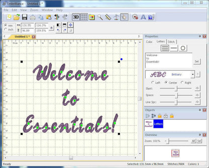 EMBRILLIANCE Essentials - Embrilliance Software, Embroidery Software, Design Editing Software, Embrilliance Software, Resizing Software