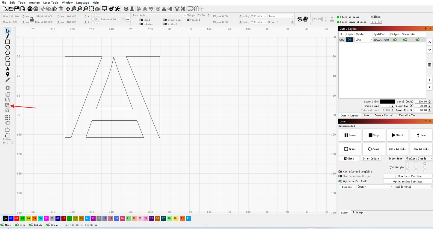 LightBurn – Advanced Laser Cut & Design Software | Lifetime Access | Instant Download
