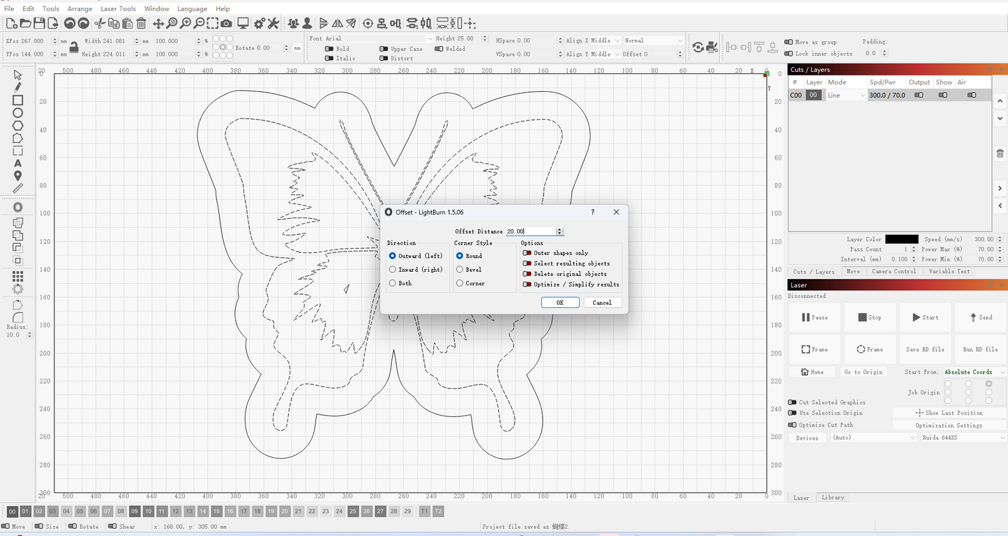 LightBurn – Advanced Laser Cut & Design Software | Lifetime Access | Instant Download